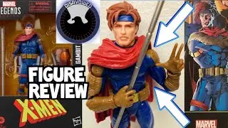 MARVEL LEGENDS GAMBIT AOA NEMESIS WAVE X-MEN ACTION FIGURE REVIEW COMPARED TO GI JOE DC + MORE