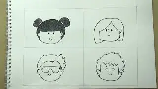 12 ACTIVITY  LEARN TO DRAW FACES