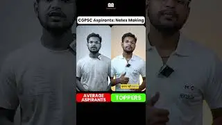 टॉपर जैसे Notes कैसे बनाएं? | CGPSC Aspirants के लिए Game-Changing Tips #mentor_gyan