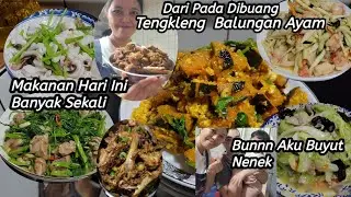 Ngegett Masak ‼️ Setelah Tiga Hari Libur ‼️ Si Buyut Yang Senang Melihat Aku Masak
