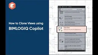 Clone Views in Revit with Detailing Using BIMLOGIQ Copilot