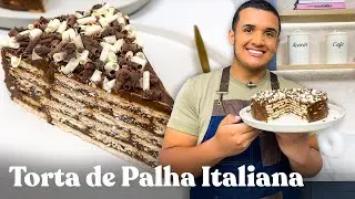 Receita FAÇA E VENDA: TORTA DE PALHA ITALIANA, simplemente PERFEITA 😱 😍  | Igor Rocha