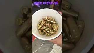 ROUNDS IN MY CUP #ammo #gunrights #ammunition #cup #drank #pourup #glock #meme #shortsfeed #comedy