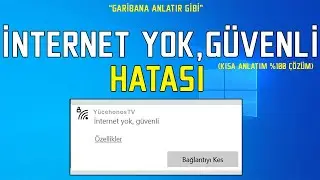 İNTERNET YOK,G&Uuml;VENLİ HATASI  &Ccedil;&Ouml;Z&Uuml;M&Uuml; WİNDOWS 10/11 | GARİBANA ANLATIR GİBİ #18