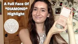 Giving Myself A Full Face Of Highlight - ATHR BEAUTY diamond highlighter ✨💎✨