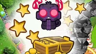 Dark Temple Idol - 4 Game Hardcore Mode Quest - Bloons Monkey City (Flash)