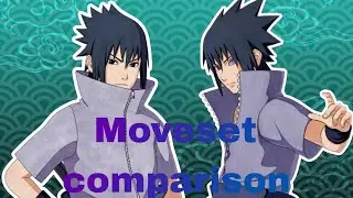 Shinobi Striker | Sasuke Uchiha & Sasuke (Last Battle) Moveset comparison