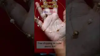 Trending simple invisible chain 5% off #shortsfeed #dailywear #trendingshorts #jewellery #diy