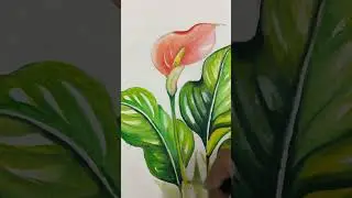 #learn #water #colors #painting #latest #creative #handmade #art #flowers #diy #beautiful #reels