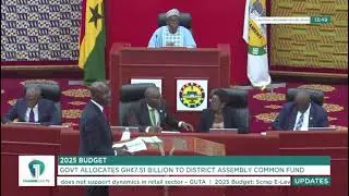 The Majority MPs sing after Finance Minister announced a budgetary allocation for Assembly members