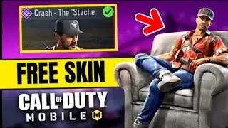 CRASH -THE 'STACHE FREE SKIN CODM BR GAMEPLAY  @VinayakCodgaming