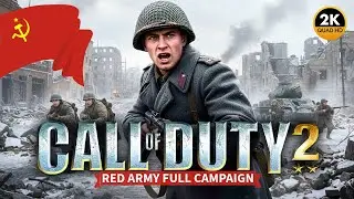 Call of Duty 2 Soviet Campaign Full Walkthrough | Part 1 | Stalingrad (2K 60FPS No Commentary)