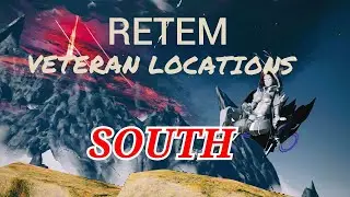 PSO2:NGS : Retem:  South -Veteran Locations-