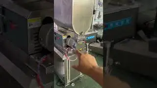 Thick paste filling machine