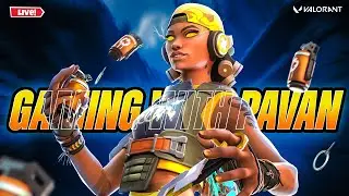 🔴 Valorant Live Ranked | Clutch Moments + INSANE Aim 🔥| Gaming with Pavan