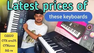 new price list of casio keyboards | casio - ctx 870in, ctk 2550, sa 78