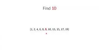 Binary Search | Simple Simulation | Bangla Tutorial