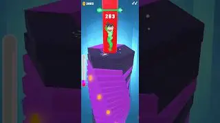 Drop Stack Ball playing #dropstackball #unitedgaming #games #gameplay #drop2game #shorts