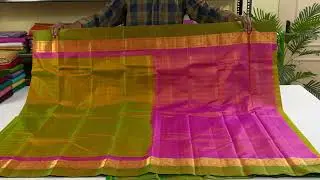 Manthulir light weight silk saree SS6510 #kanjivaramsilk #indianhandlooms