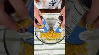 Cheesy Cowboy Caviar Dip | Easy Cold Party Appetizer with Corn, Rotel & Cheese