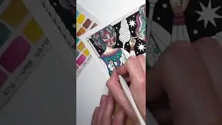 The making of the Lunar Calendar #art #shortsvideo #drawing #shorts