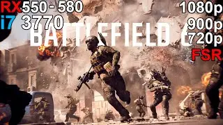 Battlefield 6 - RX 550 - RX 580 i7 3770