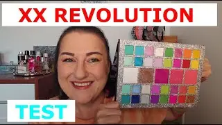 Test palety cieni z XX REVOLUTION. Kilka makijaży, każdy cień został przetestowany.