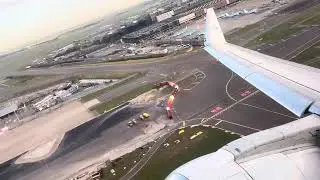 KLM Cityhopper E175 Takeoff from Amsterdam  
