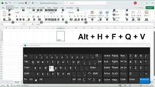Shortcut to create vertical text in excel