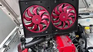 Cómo pinté ventilador, abanicos eléctricos Nissan d21