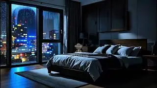 UrbanRain Sound 🌙 | Urban Rain Sounds for Study & Focus