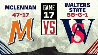 Game 17: McLennan v. Walters State Highlights