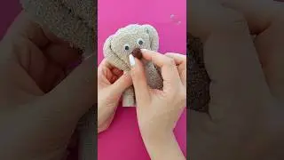 Cute Towel Teddy Bear