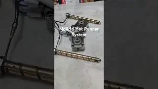 Hot runner system #hotrunner #injectionmolding #plasticmolding #injection #dj #plasticmold #machine