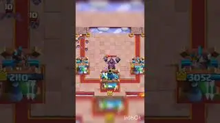 main tower activation without tornado #clashroyale