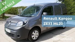 SOLD: 2020 Renault Kangoo ZE33 ML20 electric van in oyster grey metallic