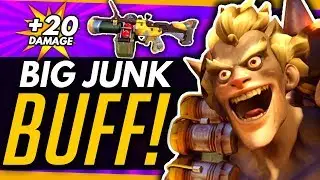Overwatch | BIG JUNKRAT BUFF - More PTR Hero Changes