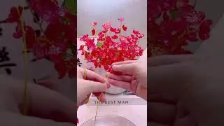 Handmade diy beads flowers#beads #diybeads #diy #homedecor #gift #craft #diybeads #handmadegifts