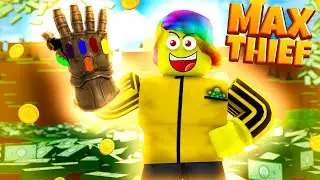 USING MAX ROBUX ITEM TO STEAL 10,000,000,000 (Roblox Robbery Simulator)