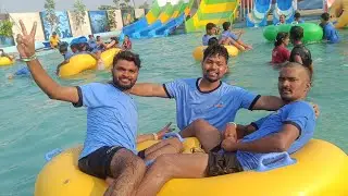 Enjoying in Lahar Waterpark in Pawapuri #trending #viral #shorts #video #reels #waterpark #park 