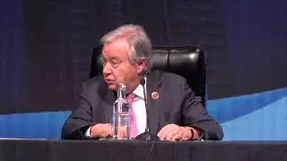 Guterres holds newser on sidelines of ASEAN Summit in Kuala Lumpur
