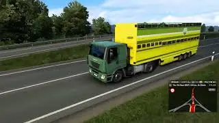 Iveco Stralis Animal Transport Truck Euro Truck Simulator 2 | Full Gameplay | Simulator Pc Games