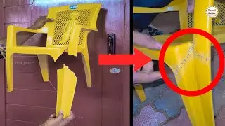 How to repair a broken Plastic Chair?