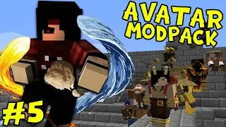 OBEY THE FIRE LORD! || The Avatar Modpack #5 (Minecraft Avatar Mod)