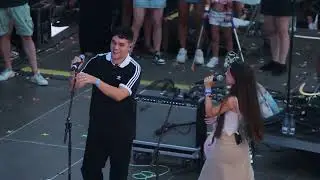 BARRY B y GARA DUR&Aacute;N (Sonorama , Aranda de Duero 11-08-2024 , Plaza del Trigo)