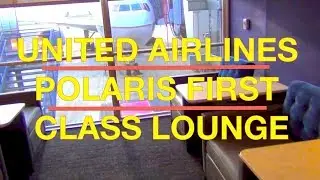 United Airlines Polaris Lounge | Star Alliance First Class | Der HON PrivateJet
