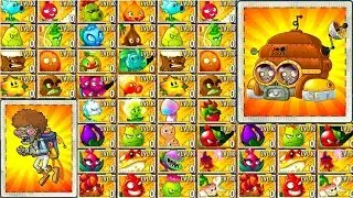 Plants vs Zombies 2 Gameplay Every Plant vs Disco Tron 3000 Mod PVZ 2 Max Level Plants Primal