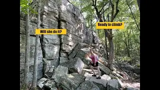 Rock climbing & a deer? Peter's Kill and Jenny Lane @ Minnewaska State Park