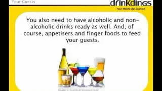 Party Hosting Tips by Drinkdings, Your Mobile Bar Solution
