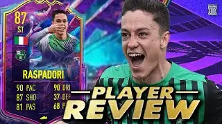87 FUTURE STARS RASPADORI PLAYER REVIEW! FUTURE STARS RASPADORI - FIFA 22 ULTIMATE TEAM